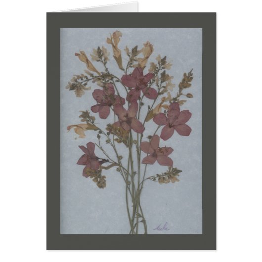 Wildflower bouquet cards (Front)