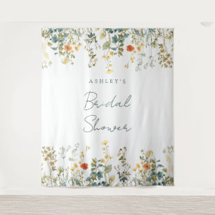 Wildflower Bridal Shower Backdrop