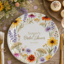 Wildflower Bridal Shower floral Botanical flower