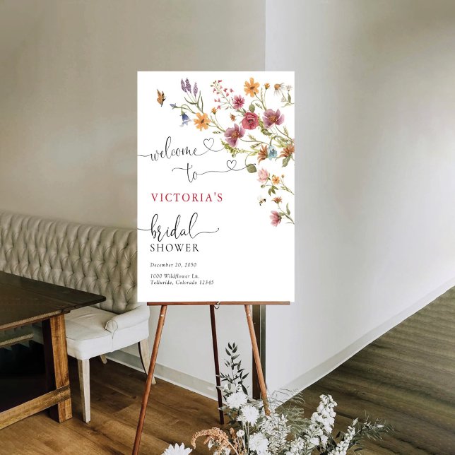 Wildflower Bridal Shower Foam Boards (Creator Uploaded)