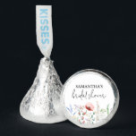 Wildflower Bridal Shower Hershey®'s Kisses®<br><div class="desc">These Hershey's Chocolate Kisses are personalized with the words Bridal Shower and your bride-to-be's name and dainty wildflowers. Delightful as edible favors and to decorate your table. MATCHING items in our collection.</div>
