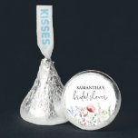 Wildflower Bridal Shower Hershey®'s Kisses®<br><div class="desc">These Hershey's Chocolate Kisses are personalized with the words Bridal Shower and your bride-to-be's name and dainty wildflowers. Delightful as edible favors and to decorate your table. MATCHING items in our collection.</div>