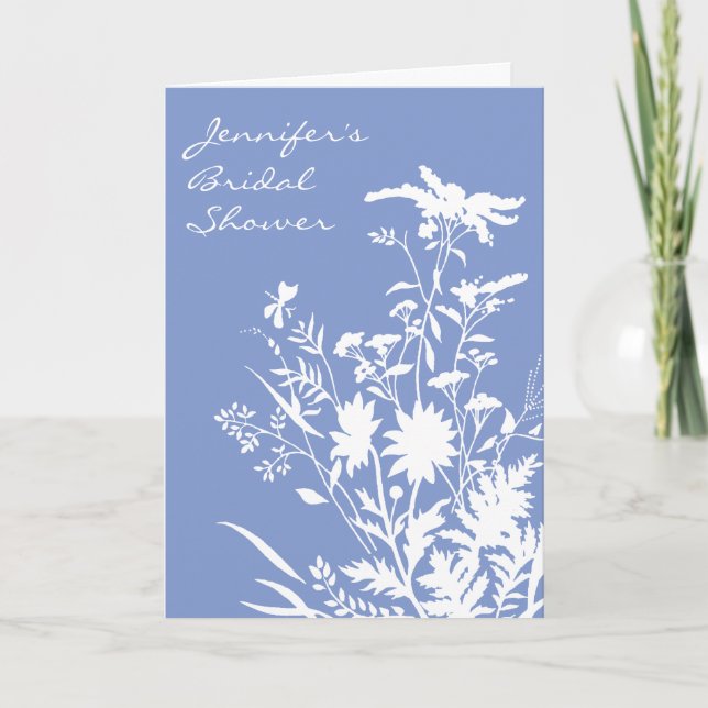Wildflower Bridal Shower Invitation - 5x7 Card (Front)