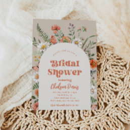 Wildflower Bridal Shower Invitation | Bridal