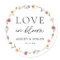 Wildflower Bridal Shower Thank You Favors