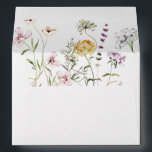 Wildflower Bridal Shower Wedding Envelopes<br><div class="desc">Take your invitations to the next level with this beautiful envelope design! Easily edit the return address for easier mailing! See the entire Wildflower collection for more matching items!</div>