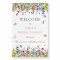 Wildflower Bridal Shower Welcome