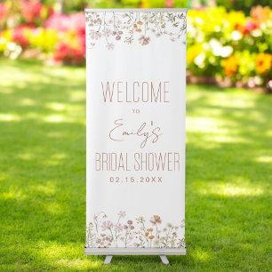 Wildflower Bridal Shower Welcome Sign In Bloom