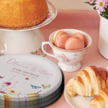 Wildflower Butterfly Baby in Bloom Baby Shower