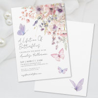 Wildflower Butterfly Bridal Shower