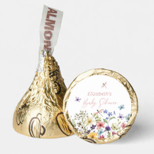 Wildflower Butterfly Garden Baby Shower Hershey®'s Kisses®