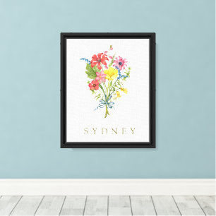 Wildflower Canvas Print