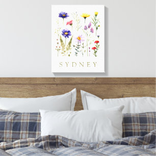 Wildflower Canvas Print