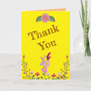 Wildflower Card