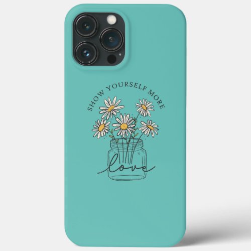 wildflower  iPhone 13 pro max case