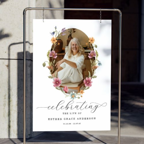 Wildflower Celebration of Life Funeral Welcome