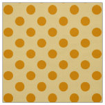 WILDFLOWER - Classic Gold Polka Dots on Mod Yellow Fabric