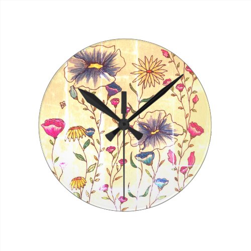 Wildflower Clock