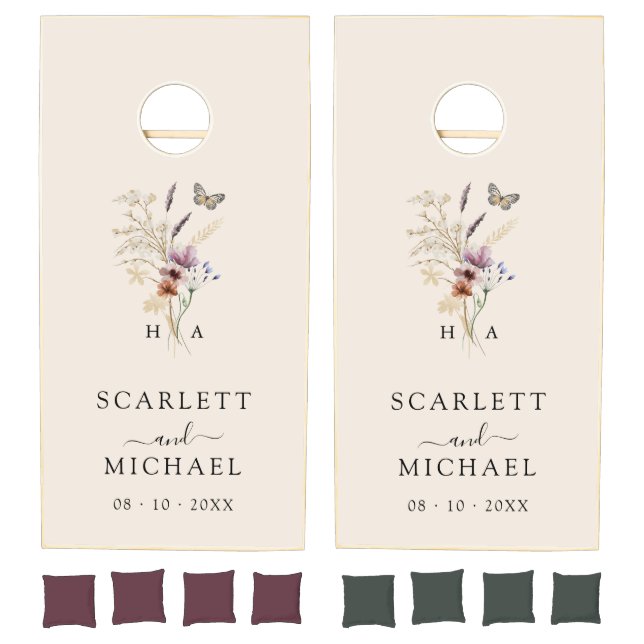 Wildflower Cornhole Set (Set)