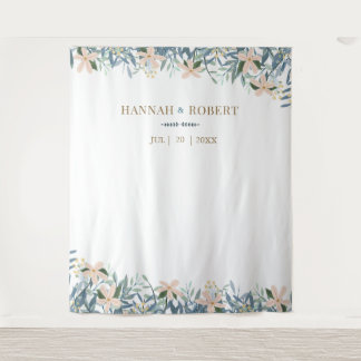 Wildflower Cottagecore Wedding Photo Backdrop