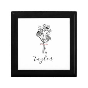 Wildflower Custom Name Gift Box