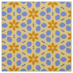WILDFLOWER - Cute Botanical Flowers Yellow Floral Fabric