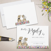 Wildflower Dinosaur Theme Wedding Reply