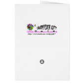 Wildflower: Early Purple Orchids Card (Back)