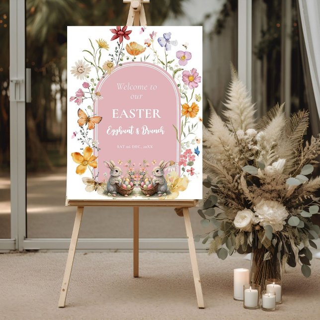 Wildflower Easter Brunch & Egg Hunt Welcome sign (Creator Uploaded)