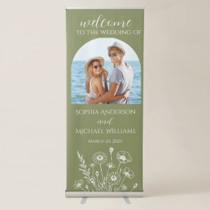 Wildflower Elegance- Wedding Photo Sign