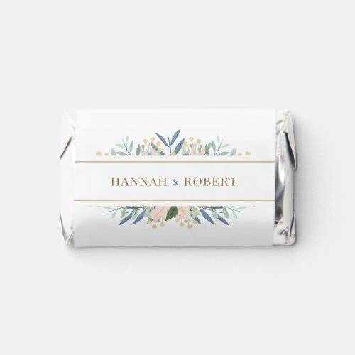Wildflower Elegant Wedding Favor Candy Bar |