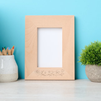 Wildflower Engraved Frames