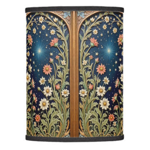 Wildflower Evening Wishing Star Art Nouveau Lamp