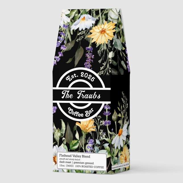 Wildflower Family Name Coffee Bar (Front)
