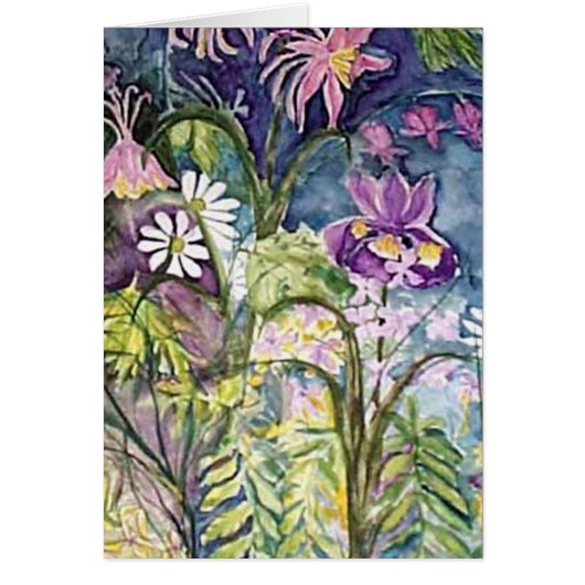 wildflower fantasy watercolor (Front)