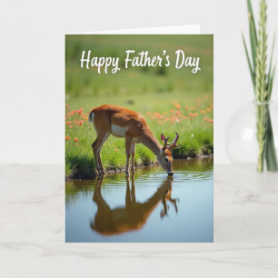 Wildflower Fathers Day Card
