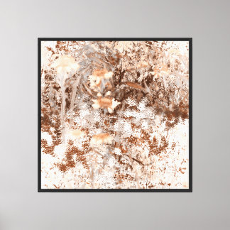 Wildflower Field Impressionism- Canvas Print