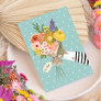 Wildflower Floral Bouquet Mother's Days Card