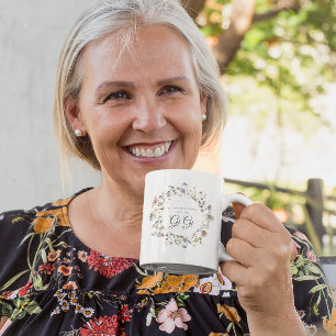 Wildflower Floral My Favorite People Call Me Coffee Mug