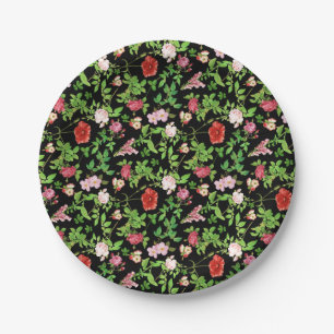 Wildflower Floral Paper Plates