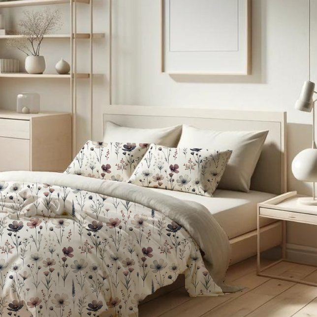 Wildflower Floral Pattern Duvet Cover (Wildflower Floral Pattern Duvet Cover)