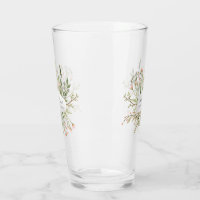 wildflower glass cup, gardening gifts, flower shop gifts, libbey