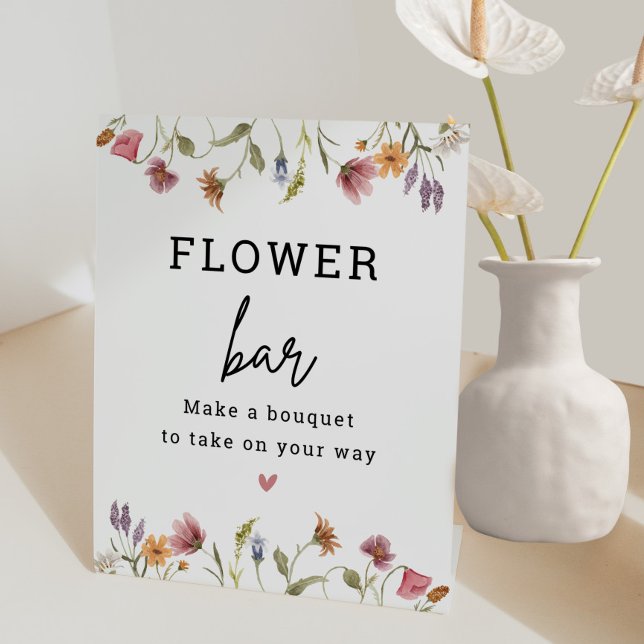 Wildflower Flower Bar Flower Station Sign (Creator Uploaded)