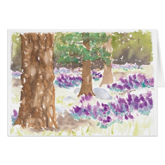 Wildflower Forest Cards (Front Horizontal)