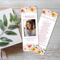 Wildflower Forever in our Hearts Memorial Keepsake