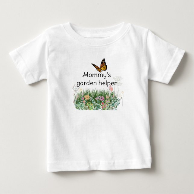 Wildflower Garden Helper Toddler / Baby T-Shirt (Front)