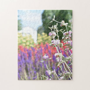 Wildflower Garden Kew Gardens London UK Jigsaw Puzzle