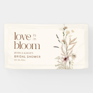 Wildflower Garden Love is In Bloom Banner