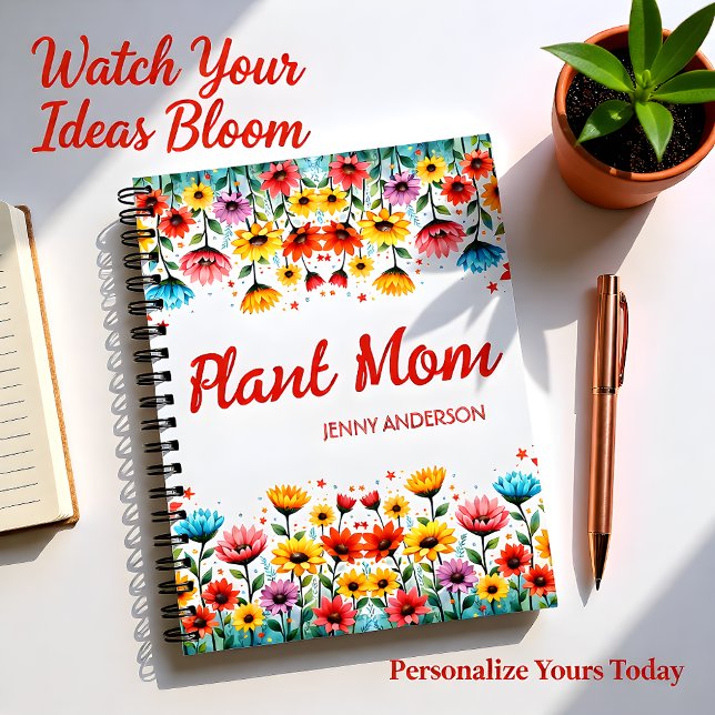 Wildflower Garden Plant Mom Notebook (Creator Uploaded)