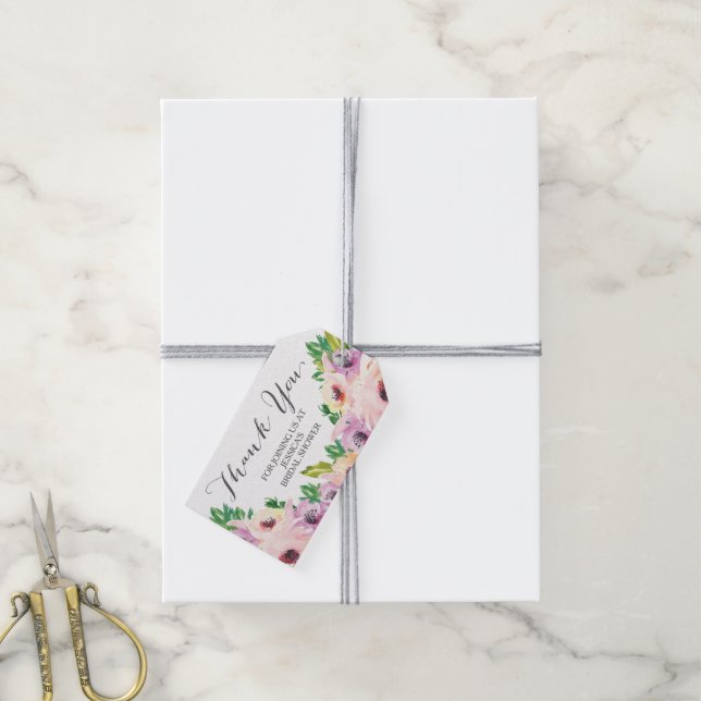 Wildflower Gift Tags (With Twine)